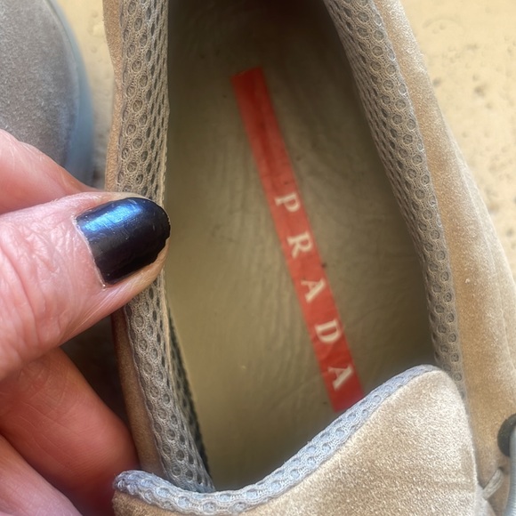 Prada Suede Driving Loafers Slip On - Picture 3 of 7